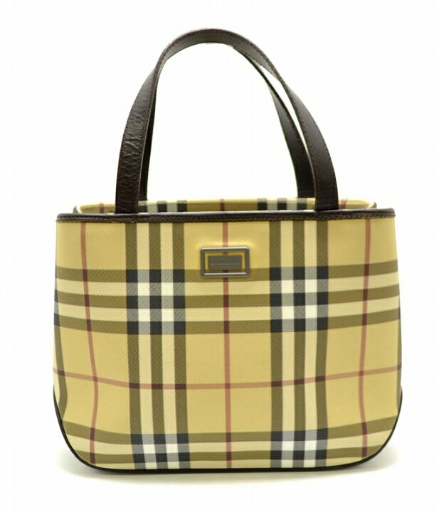 楽天市場】【バッグ】BURBERRY バーバリー ノバチェック チェック柄  