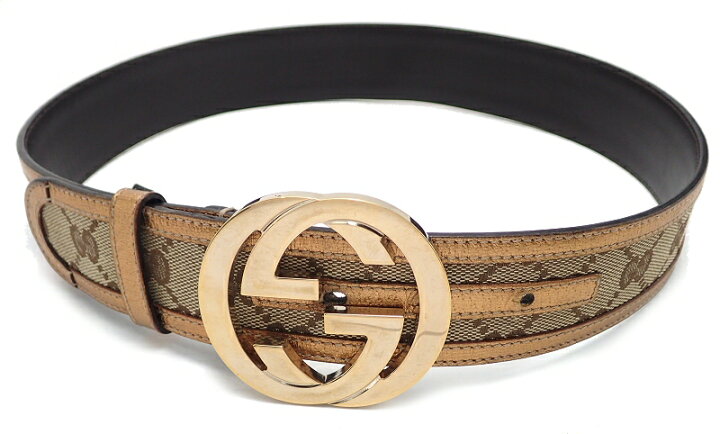 楽天市場】【中古】GUCCI グッチ GGキャンバス インターロッキング G  