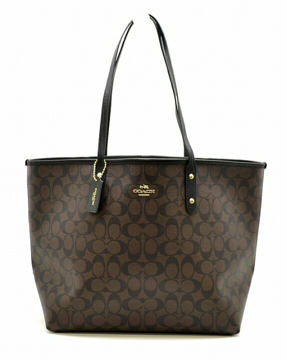 楽天市場】【未使用品】【バッグ】COACH コーチ シグネチャー ラージ  