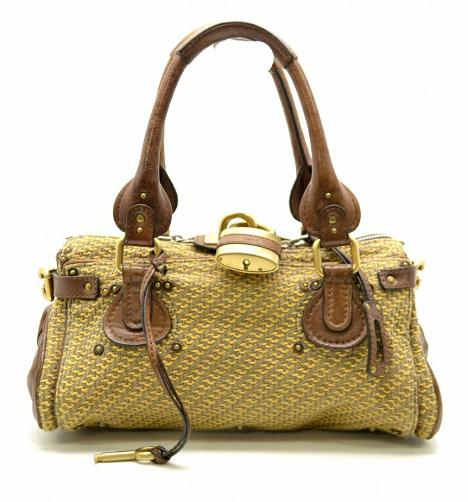 楽天市場】【中古】【バッグ】Chloe クロエ パディントン ハンドバッグ  