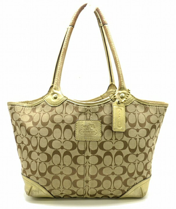 楽天市場】【中古】【バッグ】COACH コーチ シグネチャー ブリーカー 