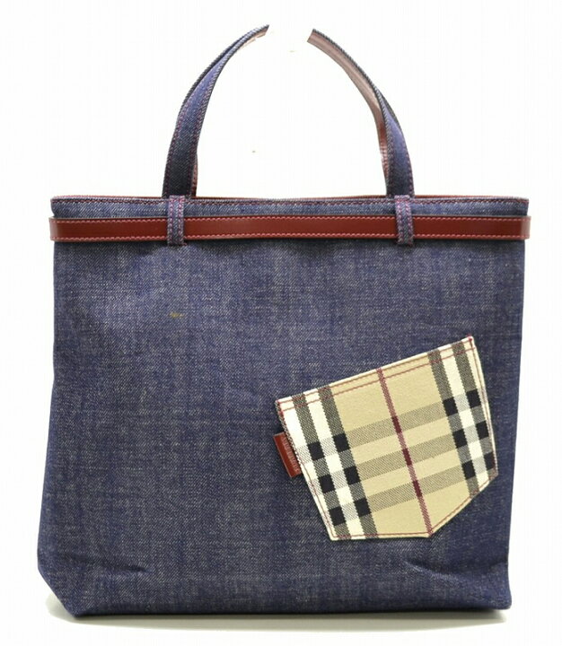 楽天市場】【中古】【バッグ】BURBERRY バーバリー ロンドン トート  