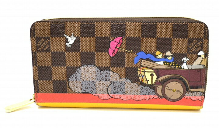 楽天市場】【財布】LOUIS VUITTON ルイ ヴィトン ダミエ ジッピー  