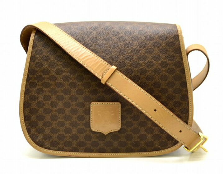楽天市場】【中古】【バッグ】CELINE セリーヌ マカダム柄 ブラゾン柄 