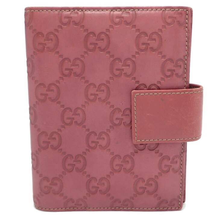 楽天市場】【中古】GUCCI グッチ グッチシマ アジェンダ 手帳カバー 6 