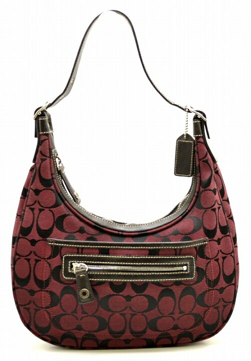 楽天市場】【バッグ】COACH コーチ シグネチャー ゾーイホーボー 