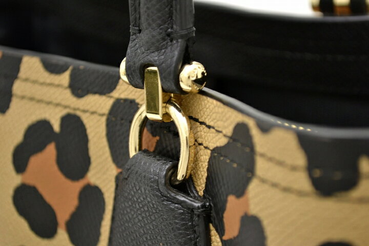 楽天市場】【バッグ】COACH コーチ レオパード柄 ハンドバッグ 2WAY 