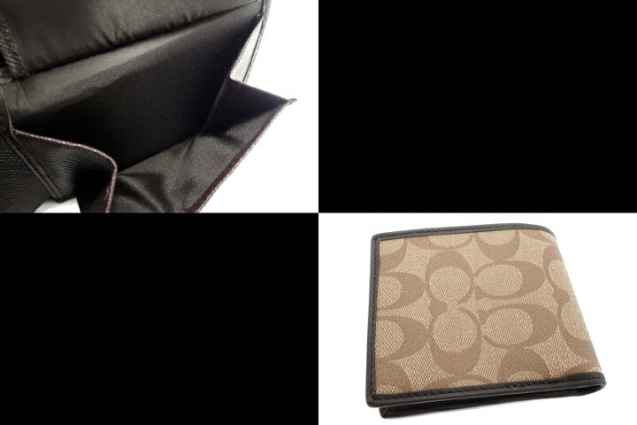 楽天市場】【未使用品】【財布】COACH コーチ ヘリテージ シグネチャー 