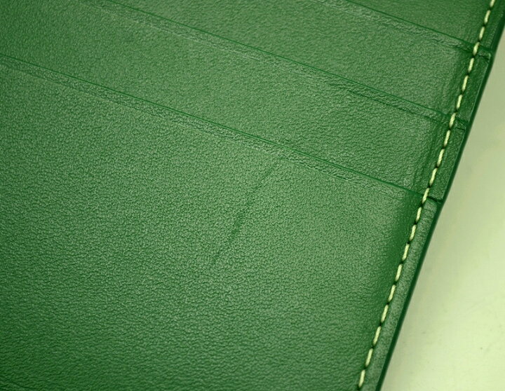 楽天市場】【財布】GOYARD ゴヤール 2つ折長財布 ヘリンボーン柄 緑 
