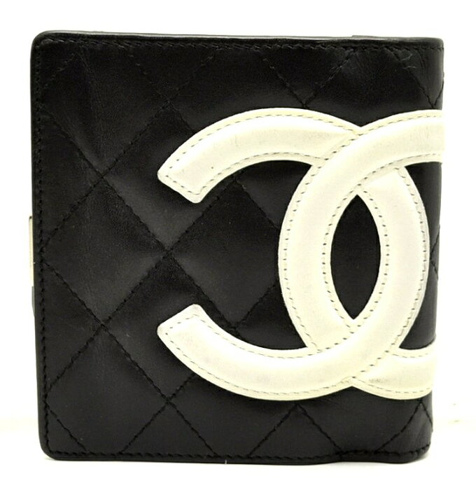 楽天市場】【財布】CHANEL シャネル カンボンライン がま口財布 ガマ口 