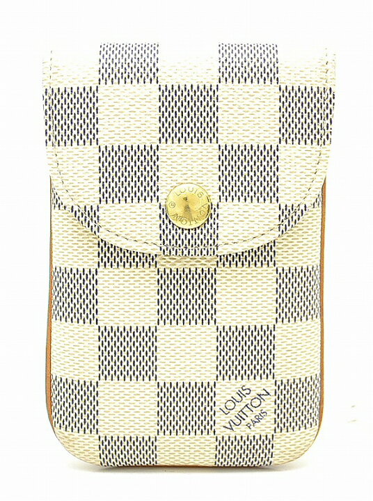 楽天市場】LOUIS VUITTON ルイ ヴィトン ダミエ アズール エテュイ 