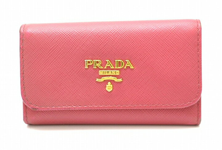 楽天市場】【未使用品】PRADA プラダ 6連キーケース キーケース  