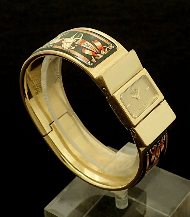 楽天市場】【ウォッチ】HERMES エルメス ロケ 七宝焼き レディース  