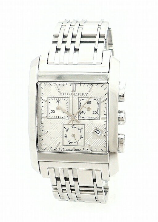 楽天市場】【ウォッチ】BURBERRY バーバリー スクエア クロノグラフ  