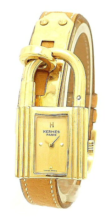 楽天市場】【ウォッチ】HERMES エルメス ケリーウォッチ ゴールド文字  