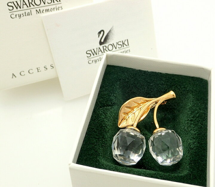 楽天市場】【ジュエリー】SWAROVSKI スワロフスキー チェリー 