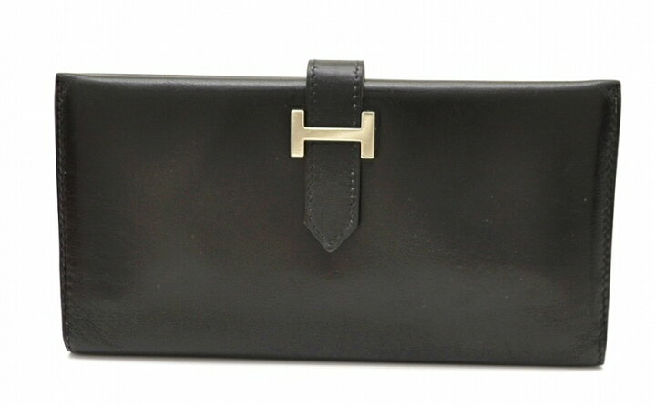 楽天市場】【財布】HERMES エルメス ベアン クラシック 2つ折 長財布  
