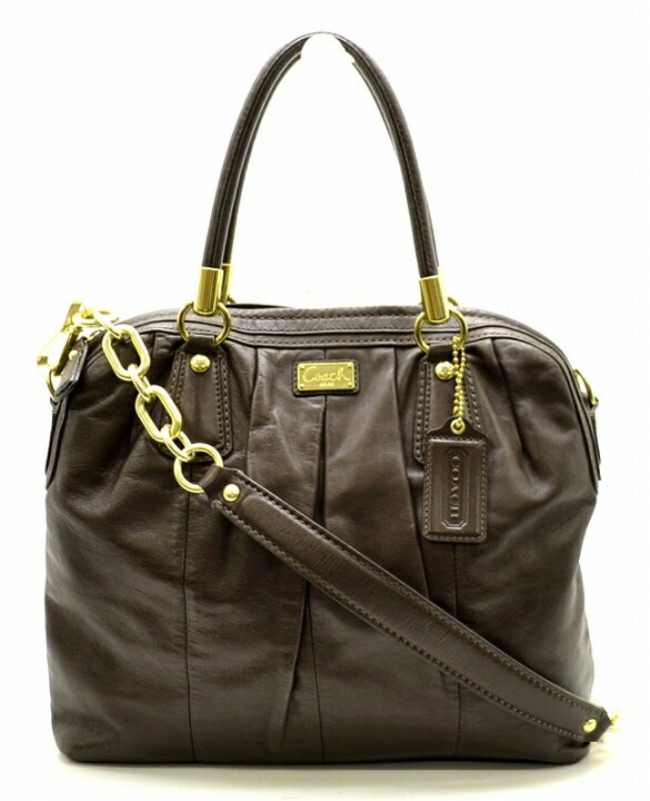 楽天市場】【バッグ】COACH コーチ クリスティンレザープリーテッド 
