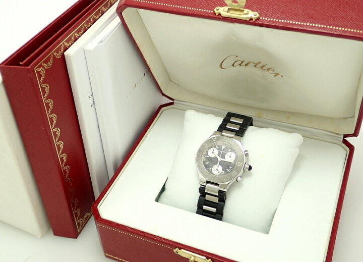 楽天市場】【ウォッチ】 Cartier カルティエ マスト21 ヴァンティアン 