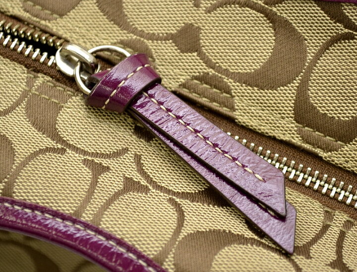 楽天市場】【バッグ】COACH コーチ シグネチャー ブリーカー 
