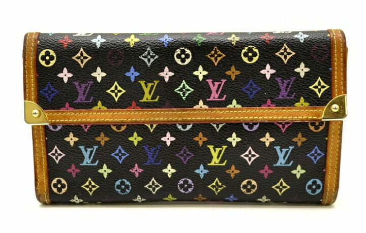 楽天市場】【財布】LOUIS VUITTON ルイ ヴィトン マルチカラー ポルト  