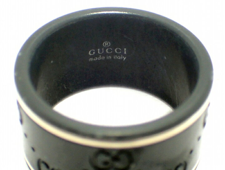 楽天市場】【ジュエリー】GUCCI グッチ アイコンリング ワイドサイズ 