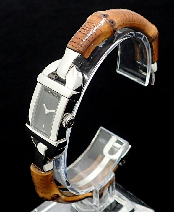 楽天市場】【ウォッチ】GUCCI グッチ 6800L バングル ブラック文字盤  