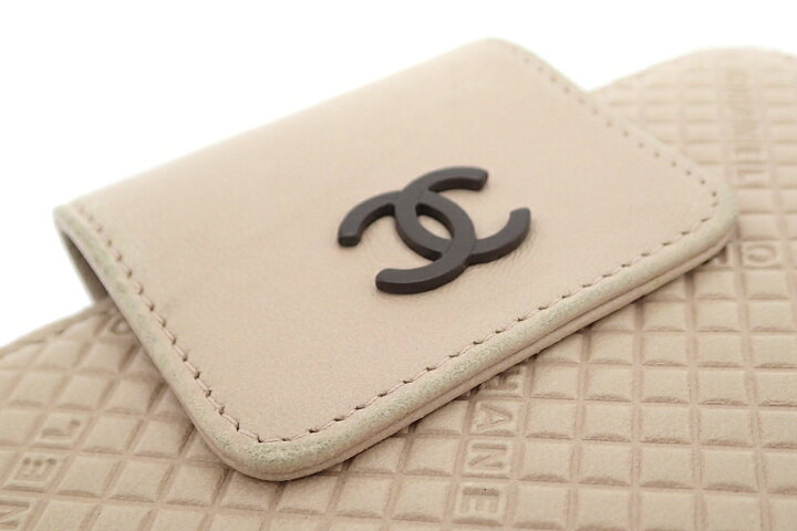 楽天市場】CHANEL シャネル ココマーク 手帳カバー 6穴式 アジェンダ 