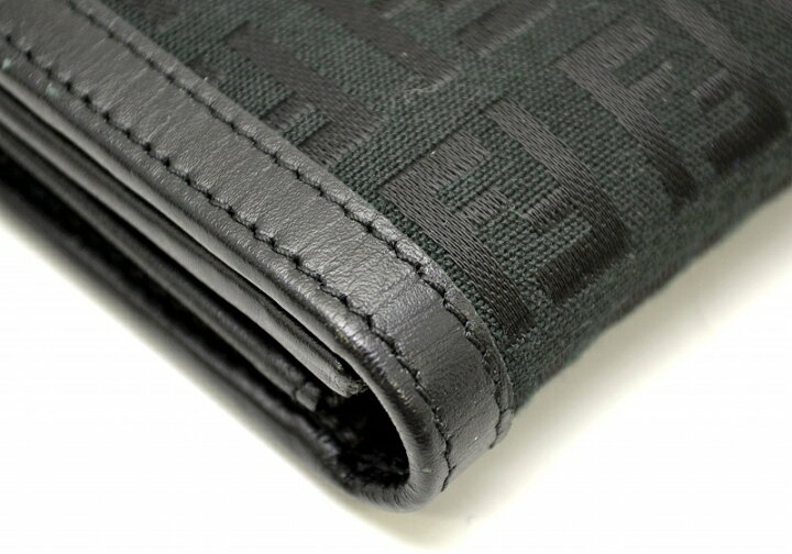 楽天市場】【財布】FENDI フェンディ ズッカ柄 2つ折 長財布  