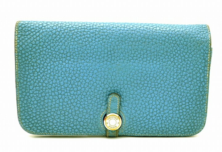楽天市場】【財布】HERMES エルメス ドゴンGM 2つ折 長財布 トリヨン  