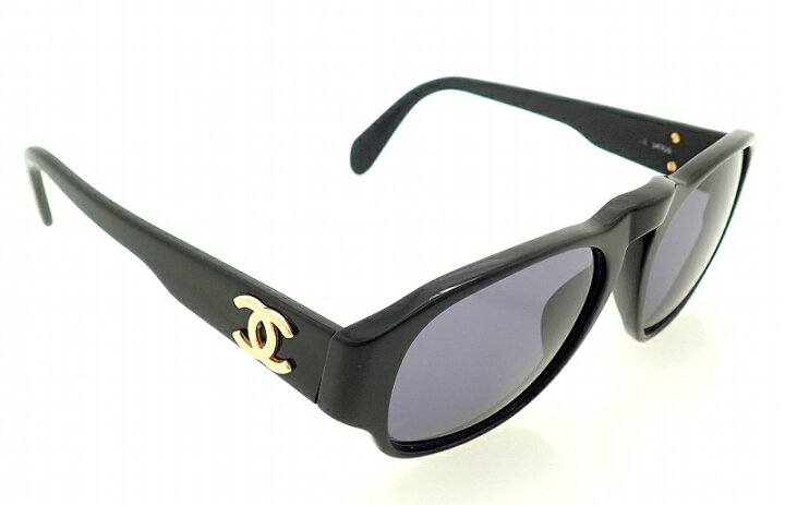楽天市場】CHANEL シャネル サングラス ココマーク スモーク 黒  