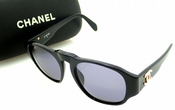 楽天市場】CHANEL シャネル サングラス ココマーク スモーク 黒  