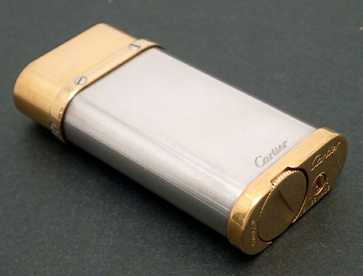 楽天市場】Cartier カルティエ ガスライター サントス ゴールド色 