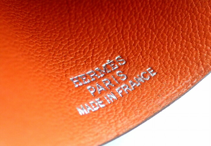 楽天市場】HERMES エルメス クロシェット キーリング オレンジ 