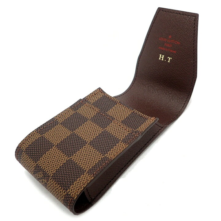 楽天市場】LOUIS VUITTON ルイ ヴィトン ダミエ エテュイ シガレット 
