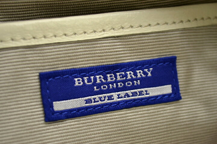 楽天市場】【バッグ】BURBERRY バーバリー ブルーレーベル トート  