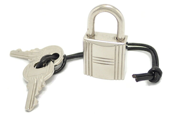 楽天市場】HERMES エルメス カデナ パドロック 南京錠 鍵 カギ キー付  