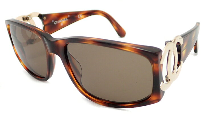 楽天市場】CHANEL シャネル サングラス ココマーク スモーク ブラウン  