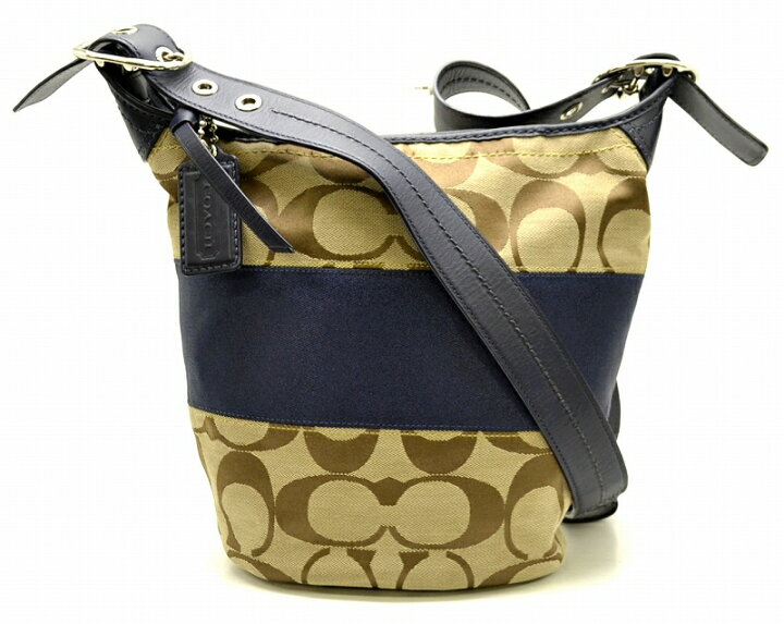 楽天市場】【バッグ】COACH コーチ シグネチャー ラグビーダッフル 
