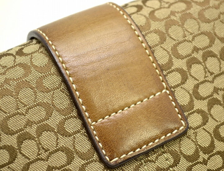 楽天市場】【バッグ】COACH コーチ ミニシグネチャー ミニハンドバッグ 