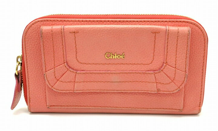 楽天市場】【財布】Chloe クロエ パラティ ラウンドファスナー 長財布 
