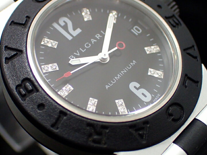 楽天市場】【ウォッチ】 BVLGARI ブルガリ アルミニウム 32MM デイト  