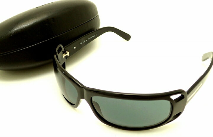 楽天市場】PRADA プラダ サングラス ブラックスモークレンズ 黒  