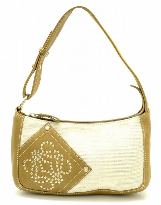 楽天市場】【バッグ】LOEWE ロエベ ロゴ スタッズ キャンバス レザー  