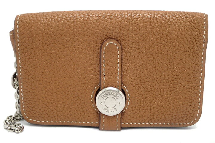 楽天市場】【財布】HERMES エルメス ドゴン チェーン付 コインケース  