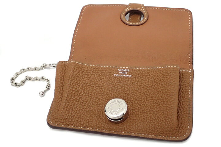 楽天市場】【財布】HERMES エルメス ドゴン チェーン付 コインケース  