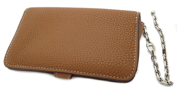 楽天市場】【財布】HERMES エルメス ドゴン チェーン付 コインケース  