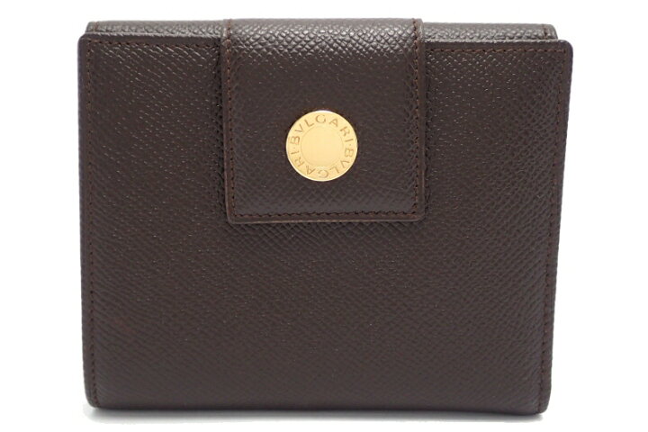 楽天市場】【財布】BVLGARI ブルガリ Wホック ダブルホック 2つ折財布  
