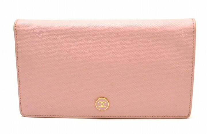 楽天市場】【財布】CHANEL シャネル ココ ココボタン ココマーク 2つ折 