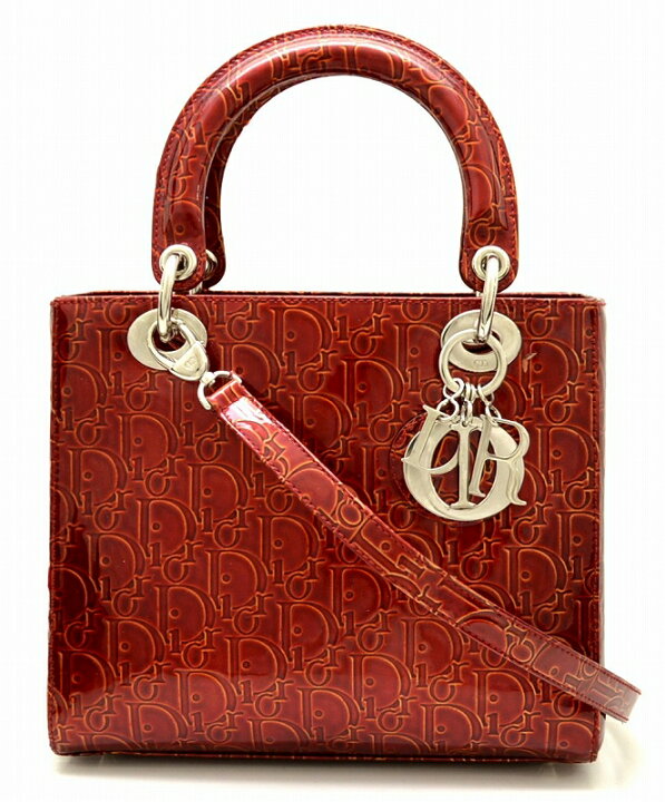 楽天市場】【バッグ】Christian Dior クリスチャン ディオール レディ  